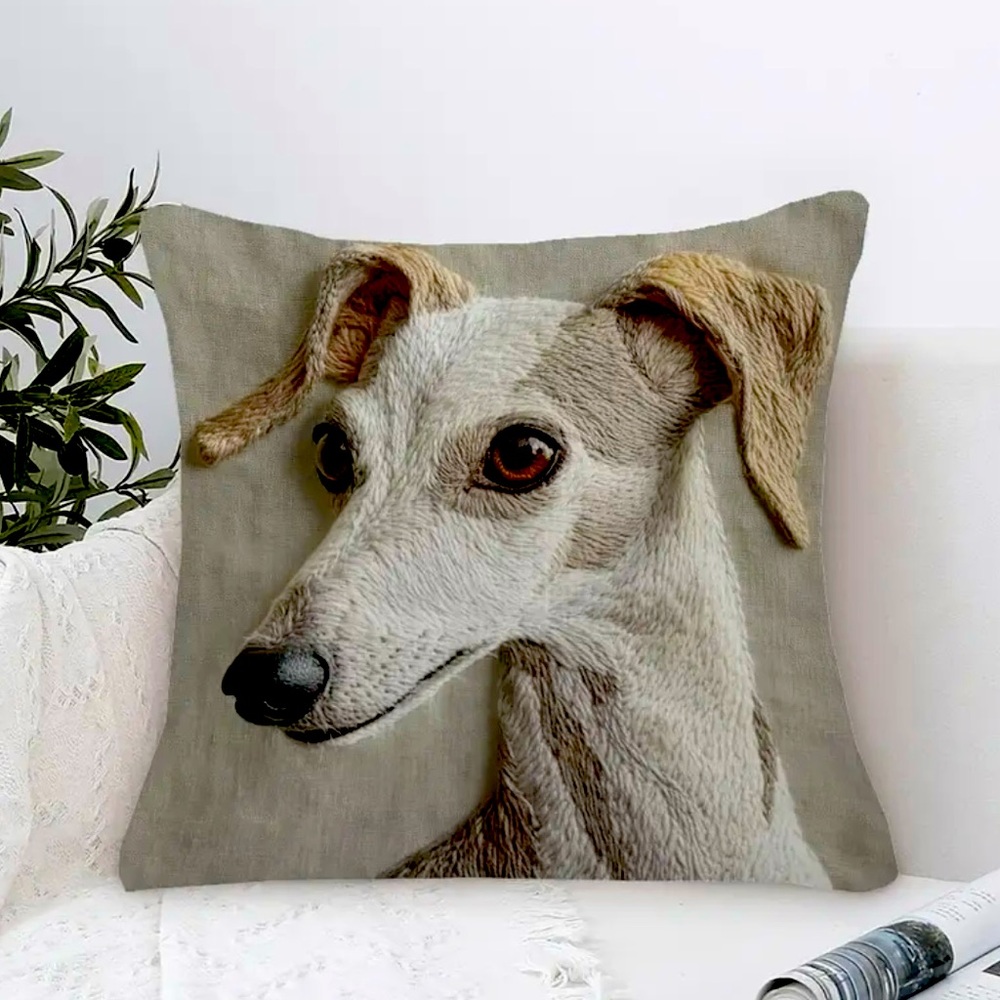 Italian Greyhound Pillow Cover